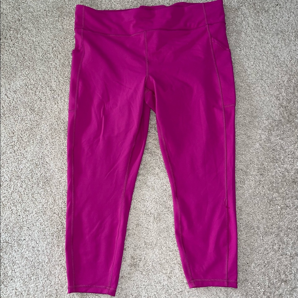 Lululemon fast and free size 20 leggings